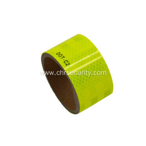 DOT-C2 fluorsent yellow reflective sheeting